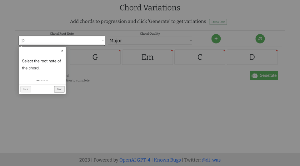 Chord Variations