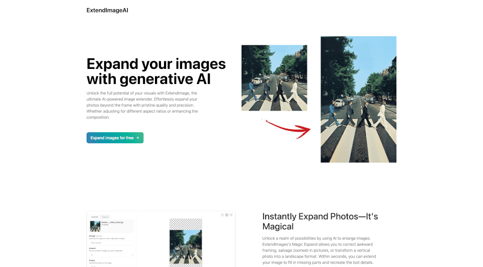 ExtendImageAI