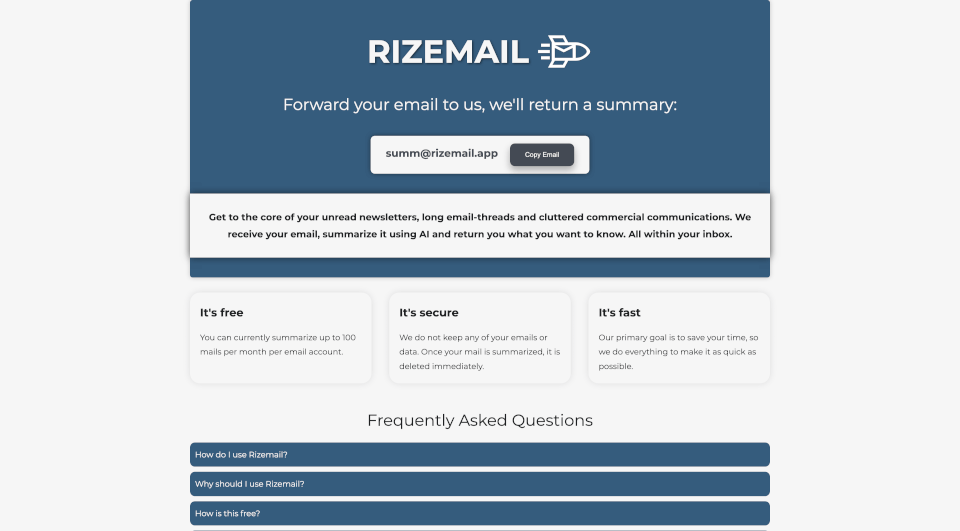 Rizemail