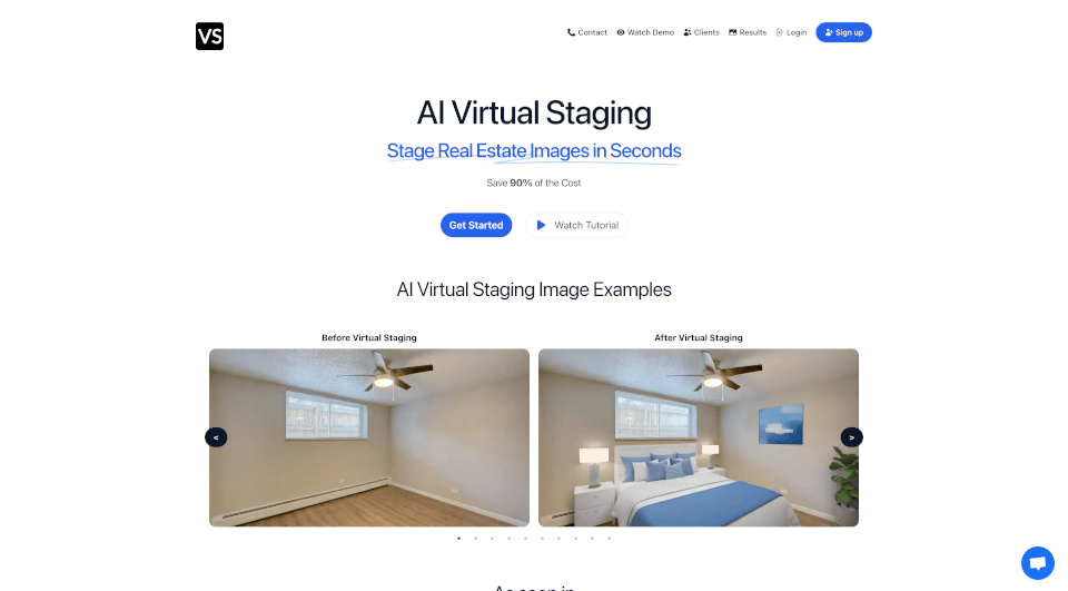 Virtual Staging AI