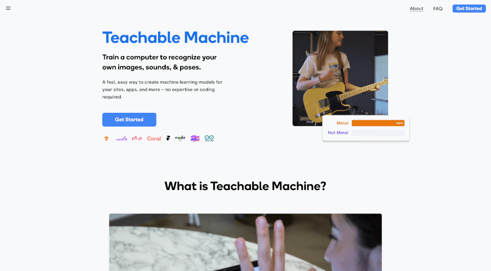 Teachable Machine