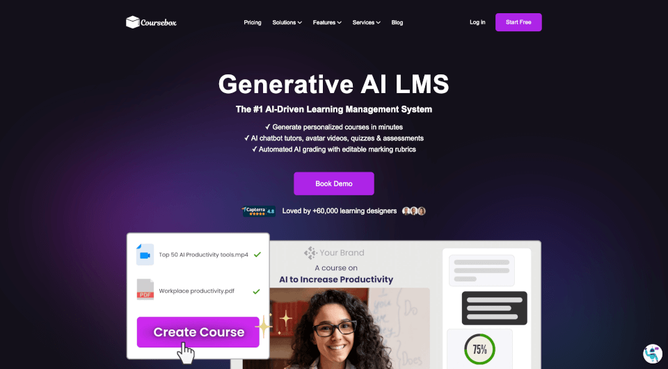 AI LMS by Coursebox