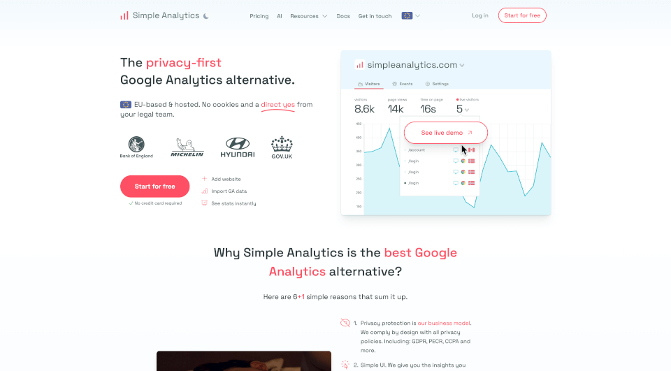 Simple Analytics