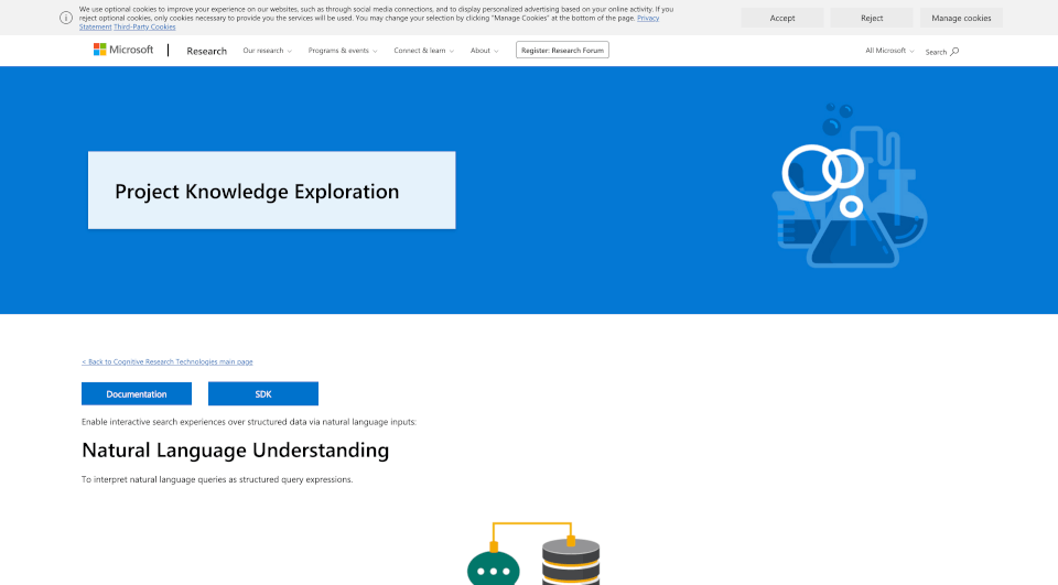 Microsoft Knowledge Exploration