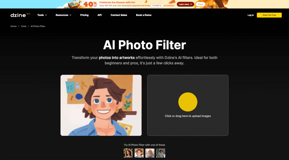 AI Photo Filter