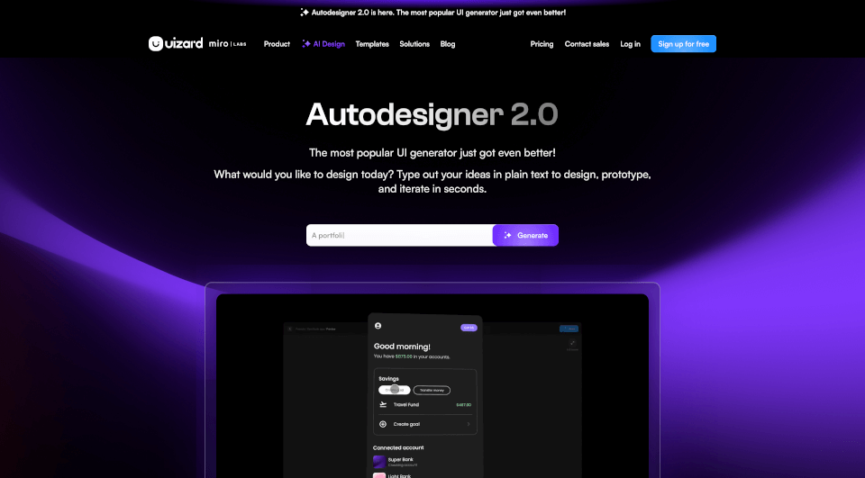 Uizard Autodesigner