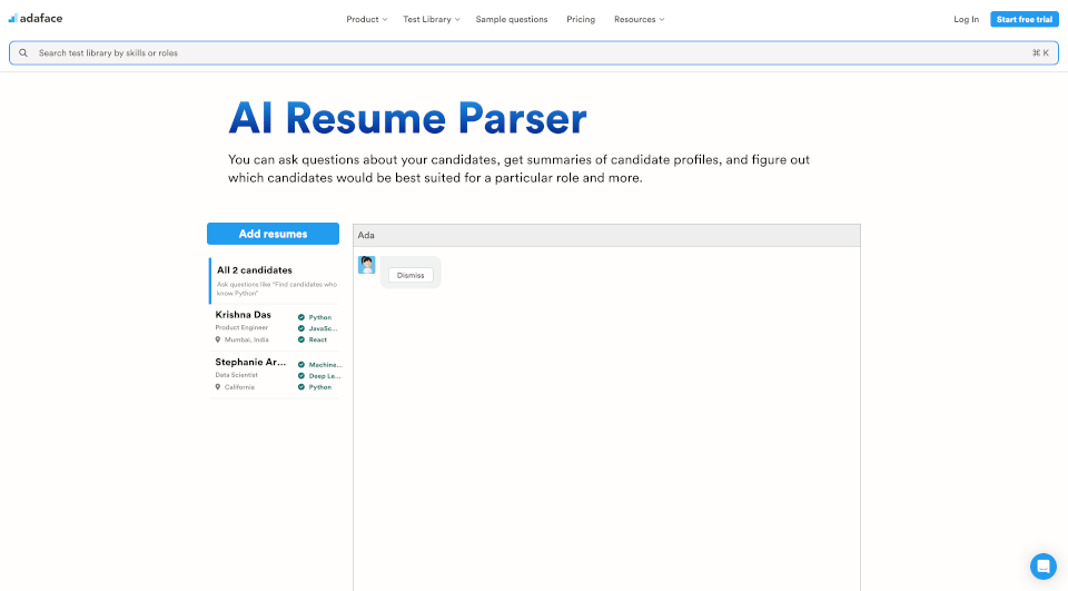 AI Resume Parser