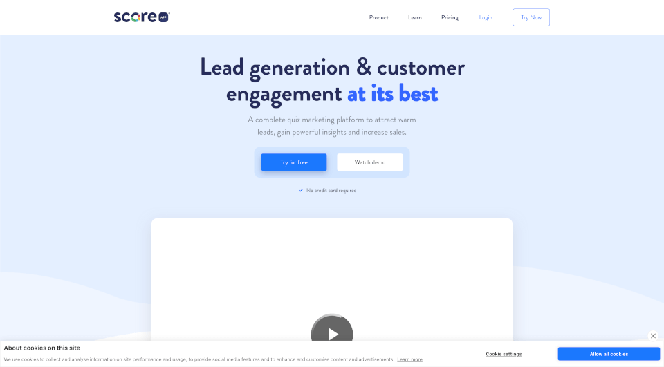 ScoreApp: Advanced Quiz Funnel Marketing | Quiz Software