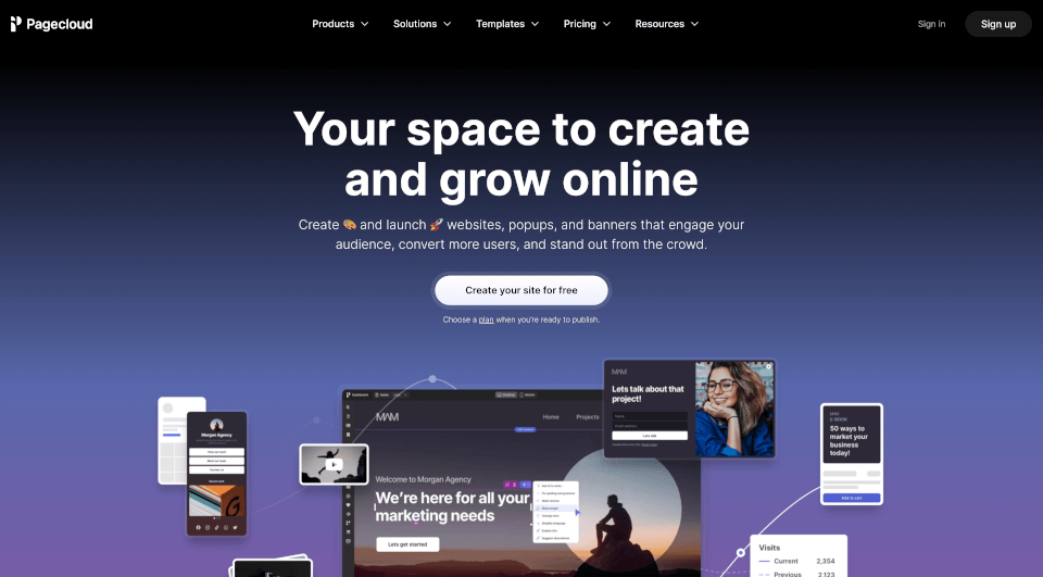 Pagecloud Website Builder