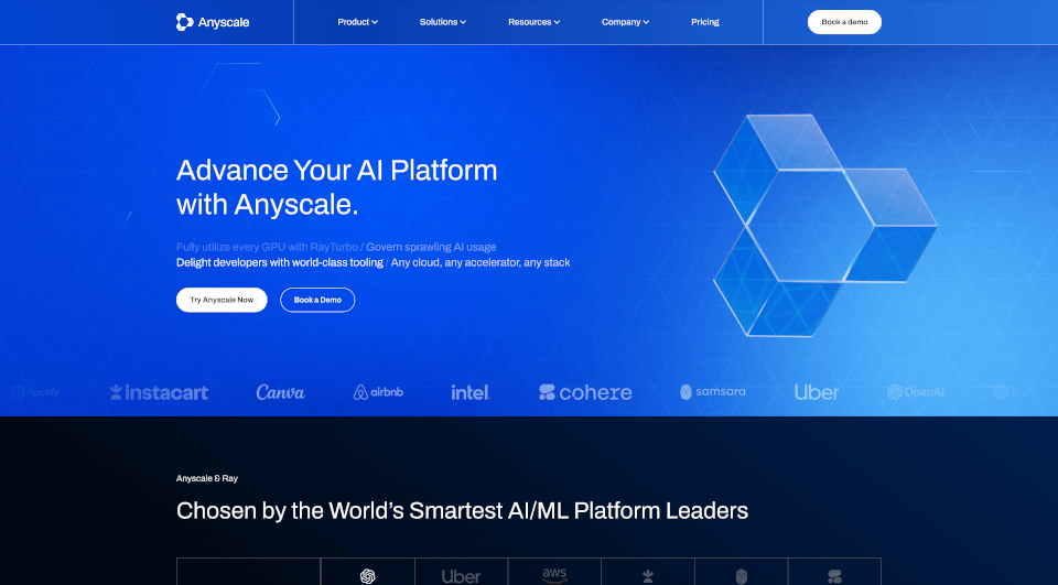 Anyscale | Scalable Compute for AI and Python