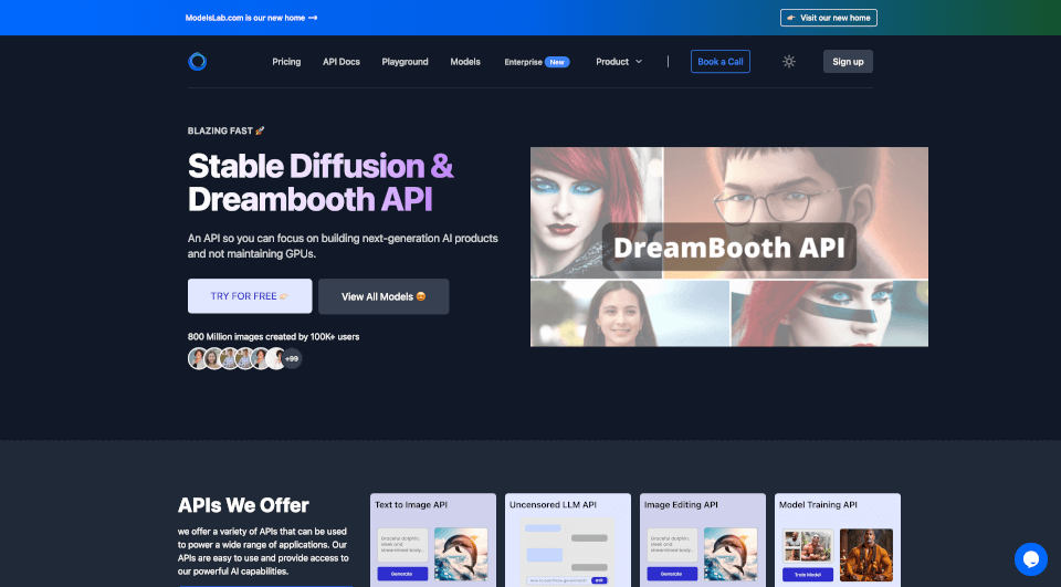 Stable Diffusion & Dreambooth API