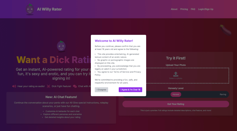 AI Willy Rater