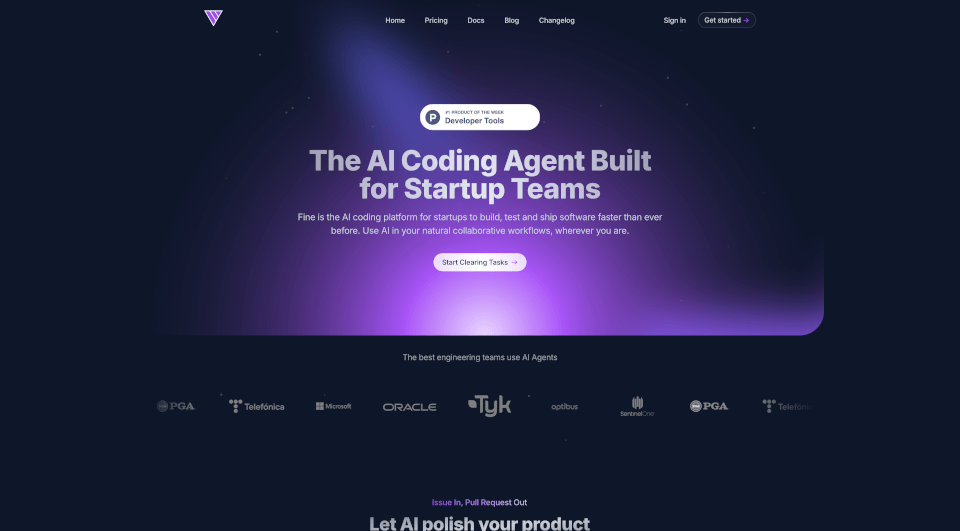 Fine - AI Agents for Software Development