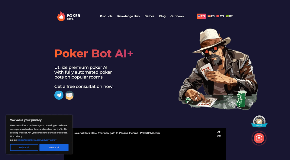 Poker Bot AI+