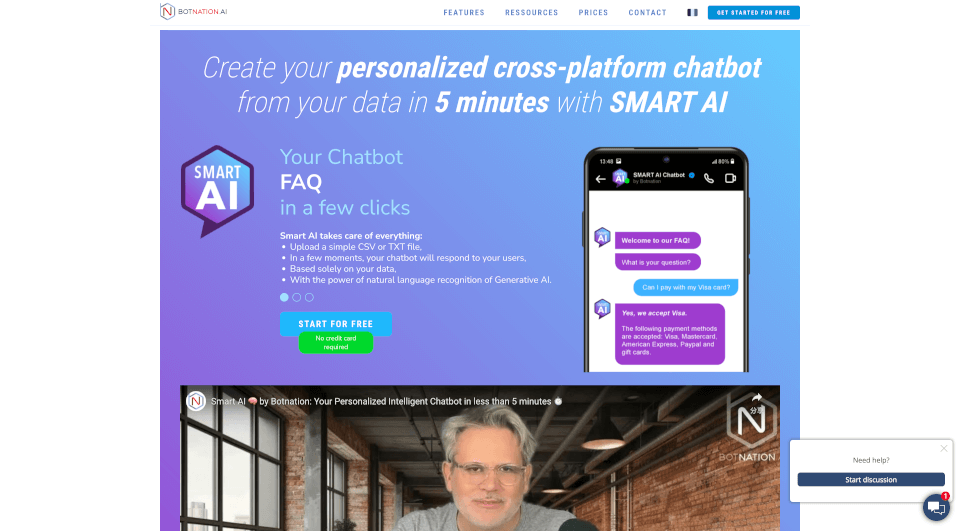 Botnation | No. 1 Agency for chatbot creation and development