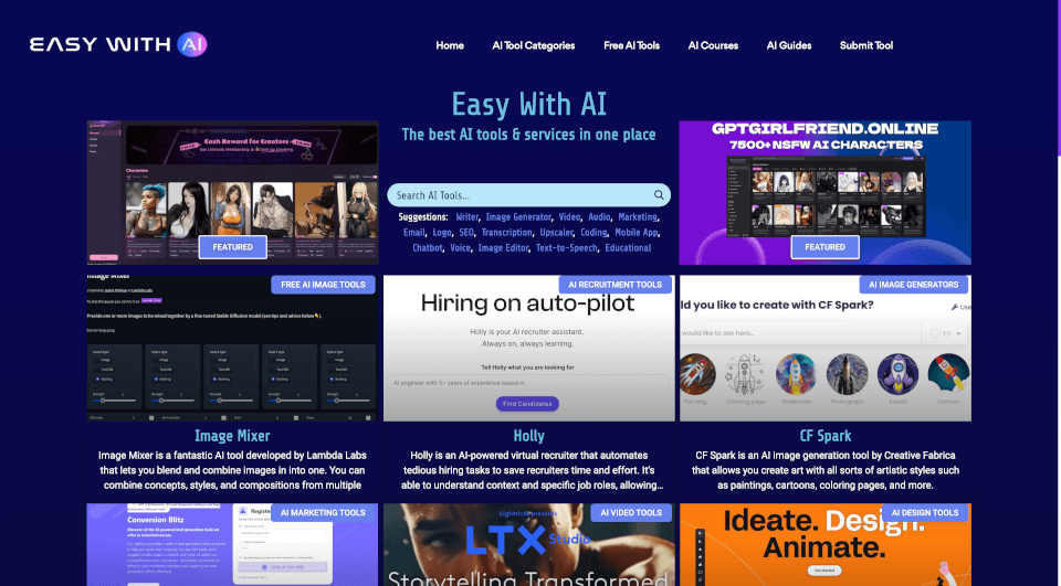 Easy With AI - Best AI Tools & Services