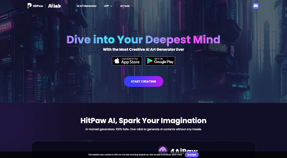 HitPaw AI Art Generator