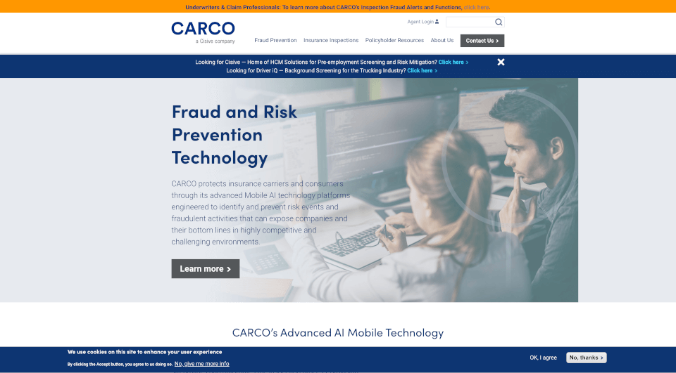 CARCO Fraud and Risk Prevention Technology