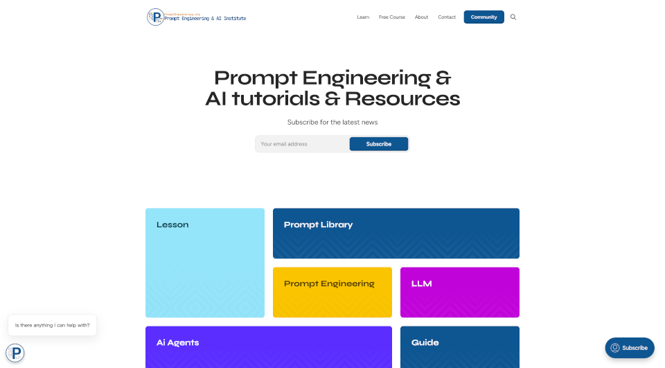 The Prompt Engineering Institute