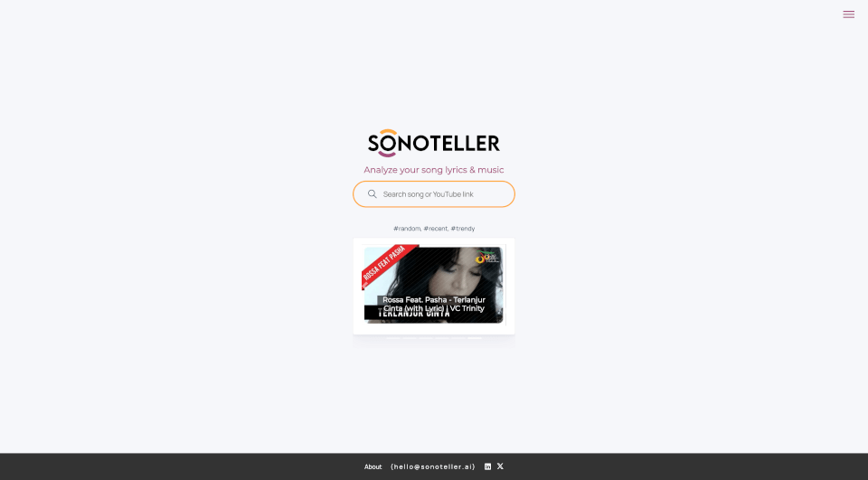 SONOTELLER.AI