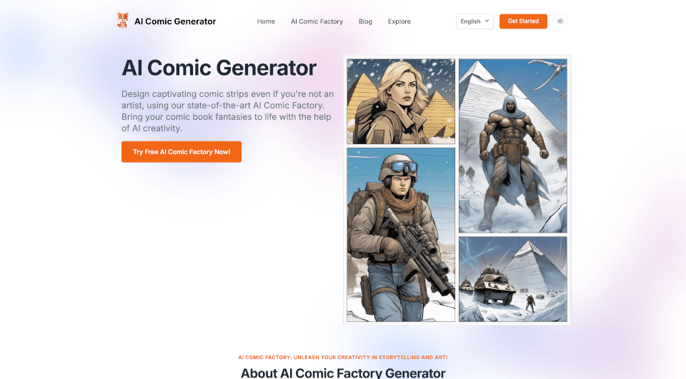 AI Comic Generator