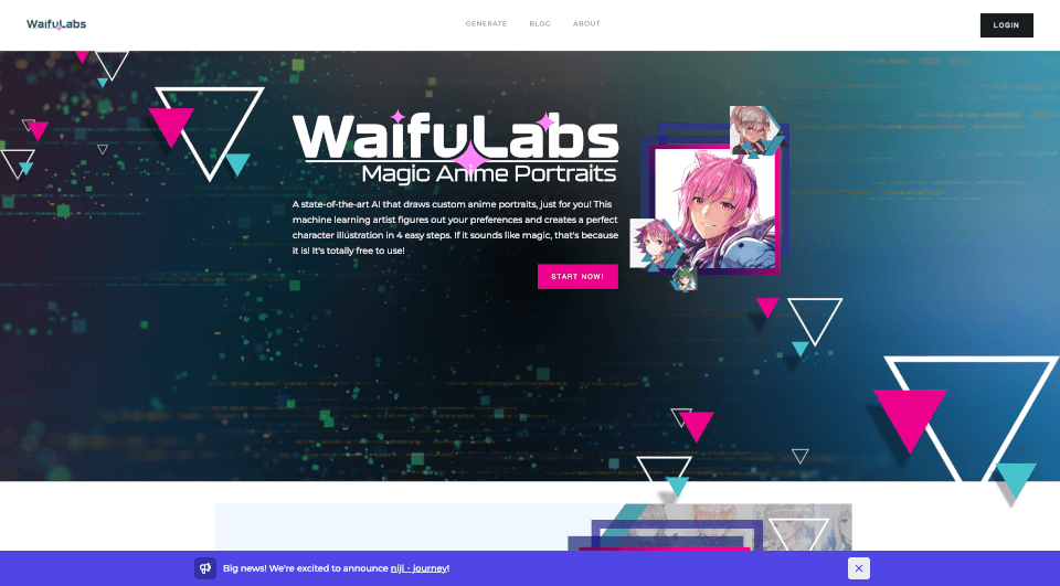 Waifu Labs - Magical Anime Portraits