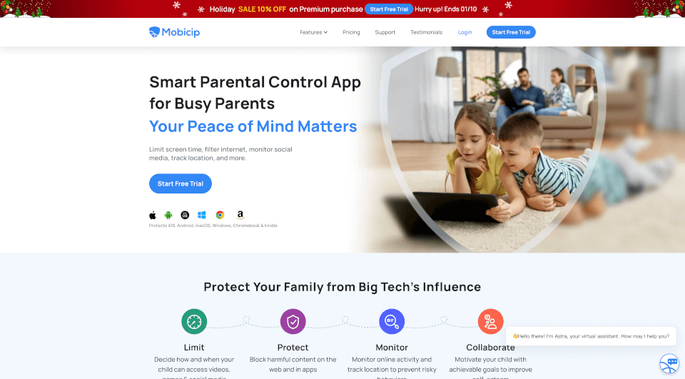 Mobicip Parental Control App