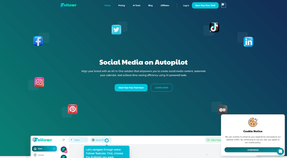 Followr - AI Social Media Management Platform