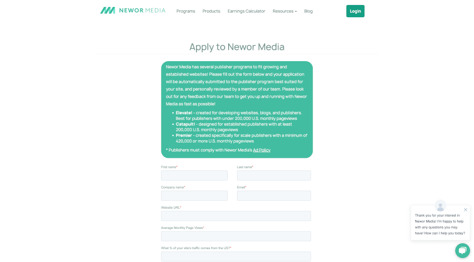 Newor Media - Professional Ad Management