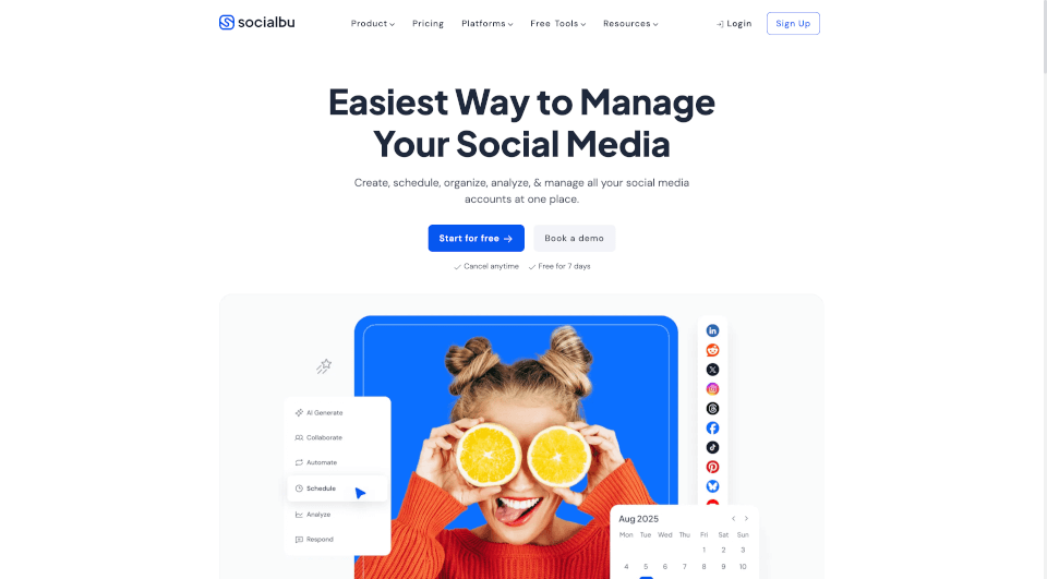 SocialBu - Social Media Management and Automation